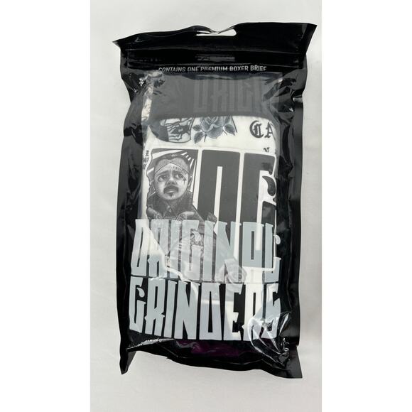 SRVNTZ x Original Grinders And Dark Metal OG Boxer Briefs Set Of 2 Mens 2X Black - Picture 7 of 12